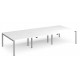 Adapt 6 Person Bench Desk | 1600mm Deep